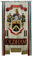 Oldham Women's Suffrage Society Banner